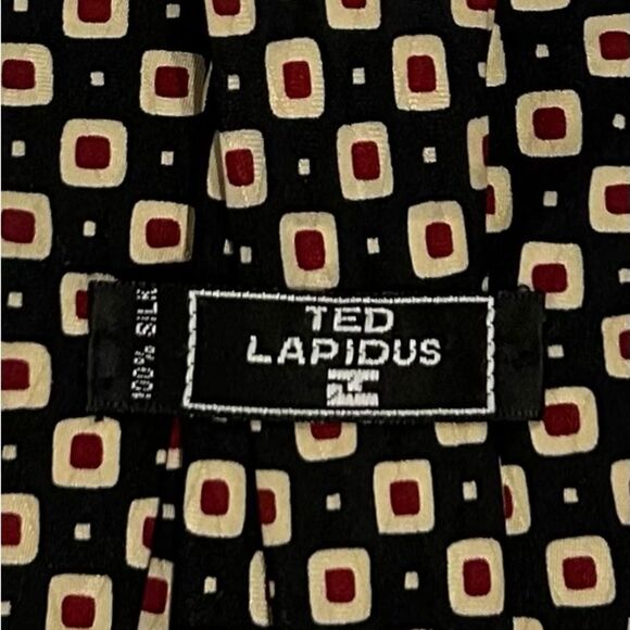 Ted Lapidus Silk Necktie - Picture 1 of 3
